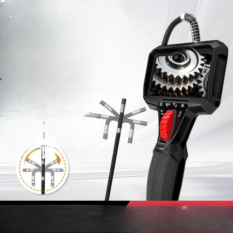

Endoscope high definition camera 360 degree rotatable bend industrial automobile maintenance carbon deposition sewer pipe