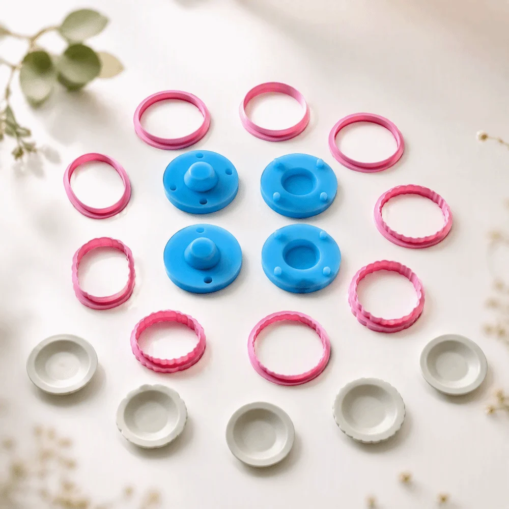 Scalloped Edge Plate Polymer Clay Cutters DIY Craft Simple 3D Plate Clay Earring Molds Unique Durable Polymer Clay Tools
