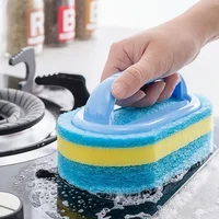 Household Cleaning Brush With Handle Dish Soap 1
