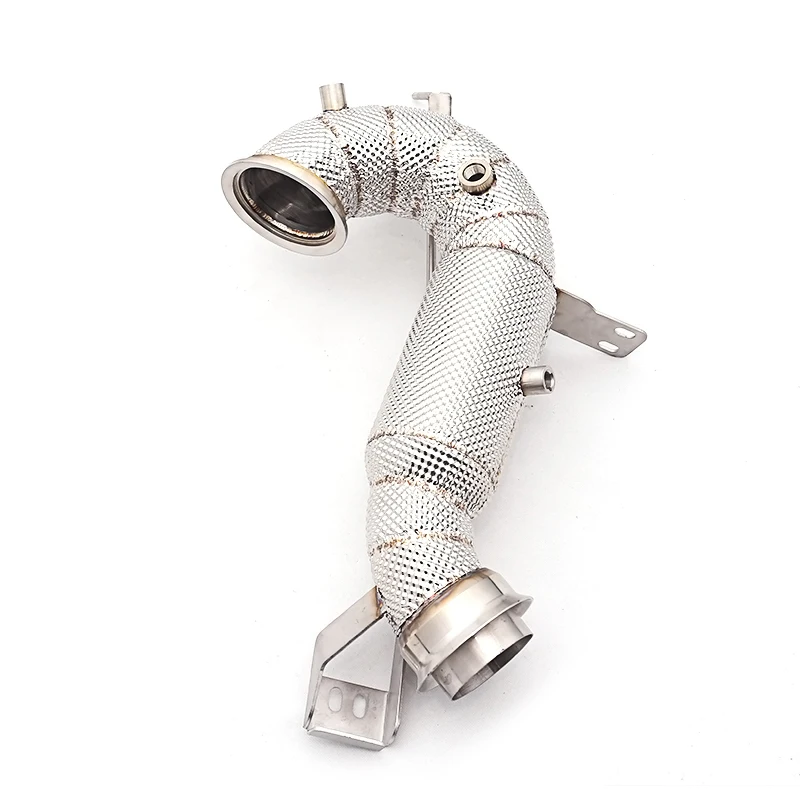 

Tuning Exhaust Downpipe for CLE53 3.0T 2019-2023 Stainless Steel Free Flow Heat Shield Downpipe Exhaust System
