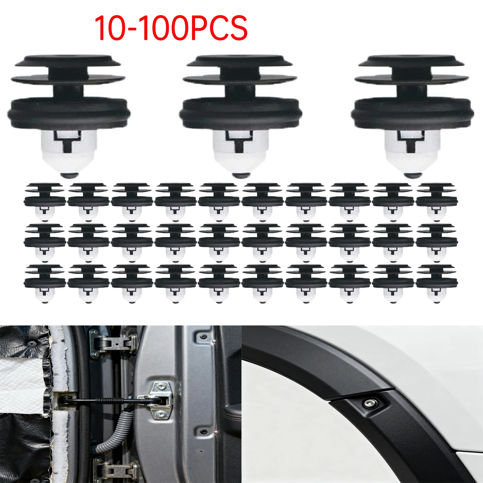 10-50PCS Car Door Card Trim Panel Clips Interior Plastic For BMW 3 5 6 Z4 X3 X4 X5 X6 X7 Series G01 G30 G31 E36 G20 G28 G05 G06