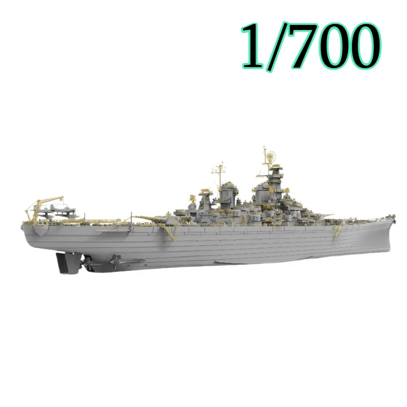 

1/700 USS Missouri Battleship Model Kits DIY Hand-assembled Plastic Boat Model Ship Gift Adult Toy Nautical Collection