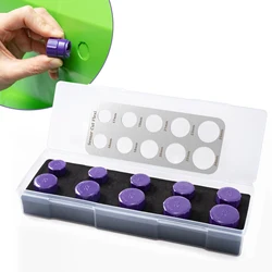 FOSHIO 16mm-25mm Circle Cutting Template Set For Car Parking Sensor Reverse Sensor Sticker Wrapping Film Safe Cut Out Dies Tools