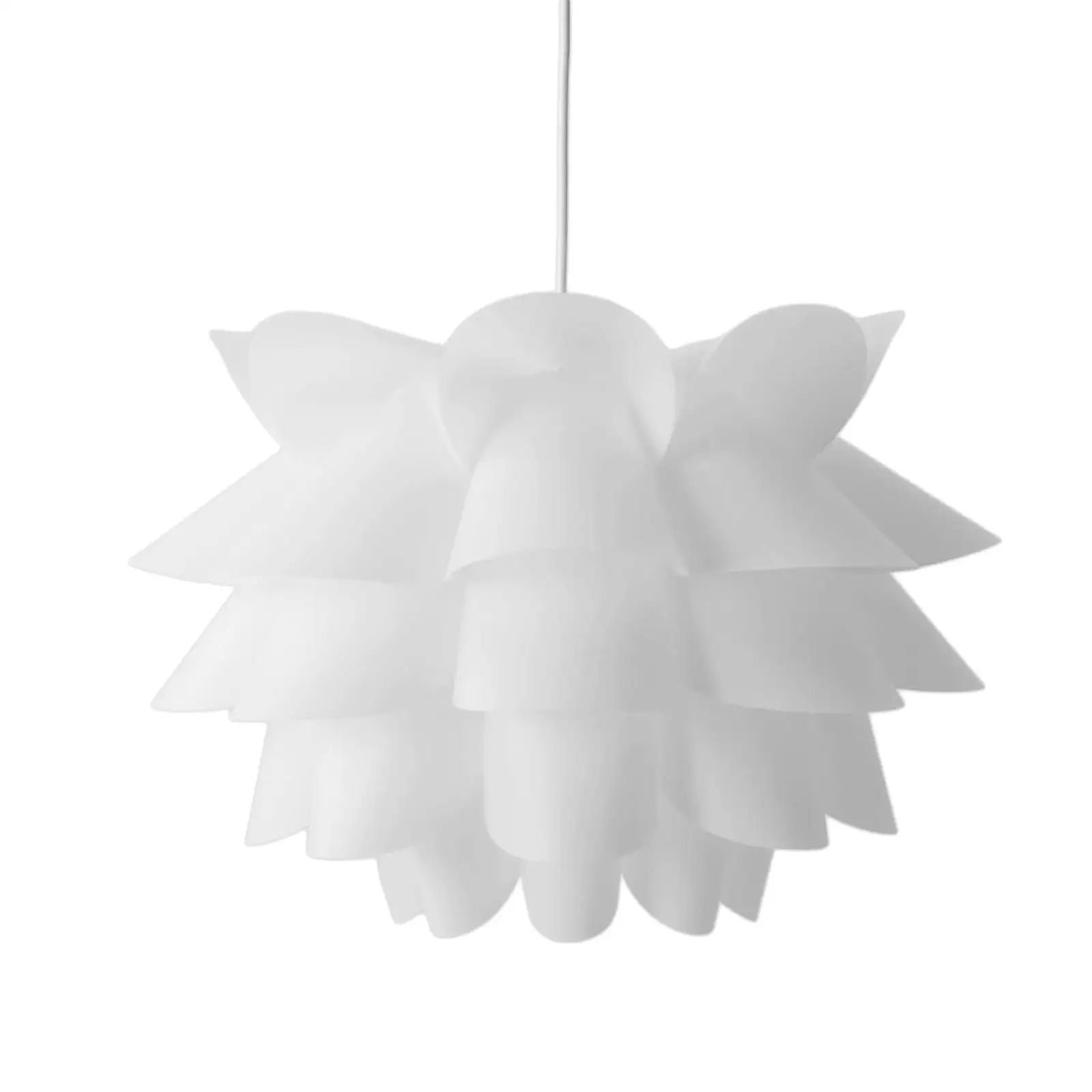 Lotus Flower Lamp Shade Puzzle Lampshade Lighting Pendant Light for Bedroom