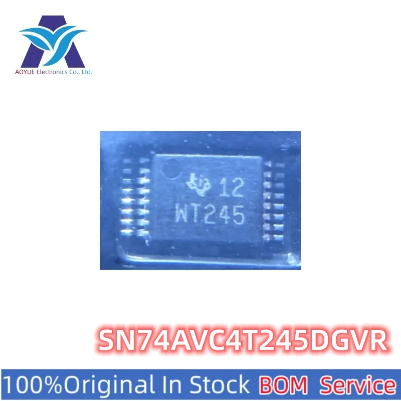 New Original Stock IC Electronic Components   SN74AVC4T245DGVR code: WT245 TVSOP-16 Buffer/driver/transceiver