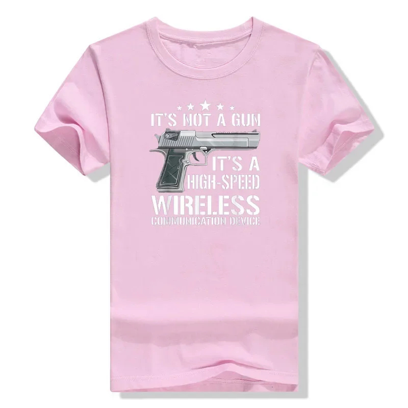 قميص It's Not A Gun Meme - مضحك إنه جهاز اتصال لاسلكي عالي السرعة تي شيرت جرافيك هدية للزوج ملابس رجالية #3