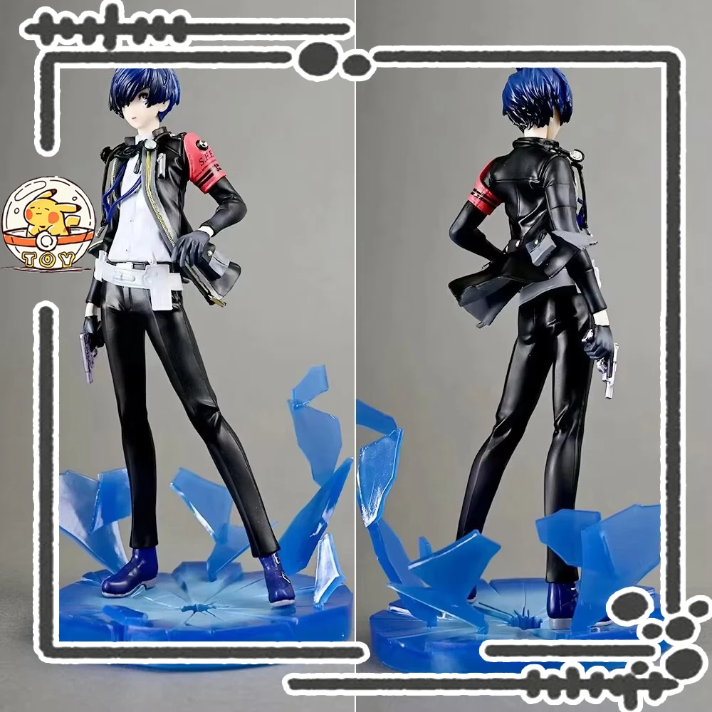 W magazynie Anime rysunek PERSONA3 figurki Yuuki Makoto 21.5cm pcv figurka prezent kolekcja seria Model prezent niestandardowe zabawki
