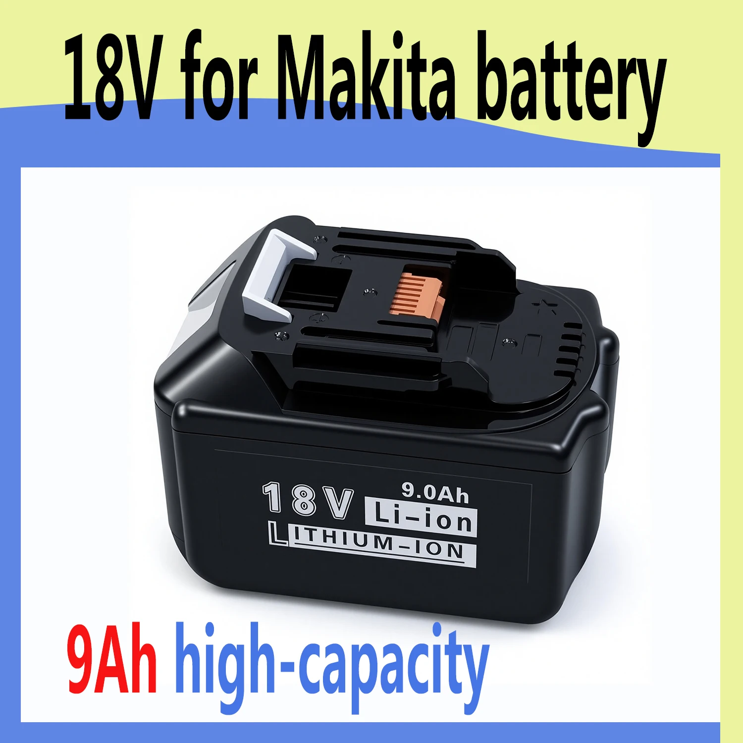 

Для дрели Makita 18 В, сменные аккумуляторы для электропилы, триммер с проводом, электроинструмент, садовый инструмент, литий-ионный аккумулятор 18 В, 9 Ач