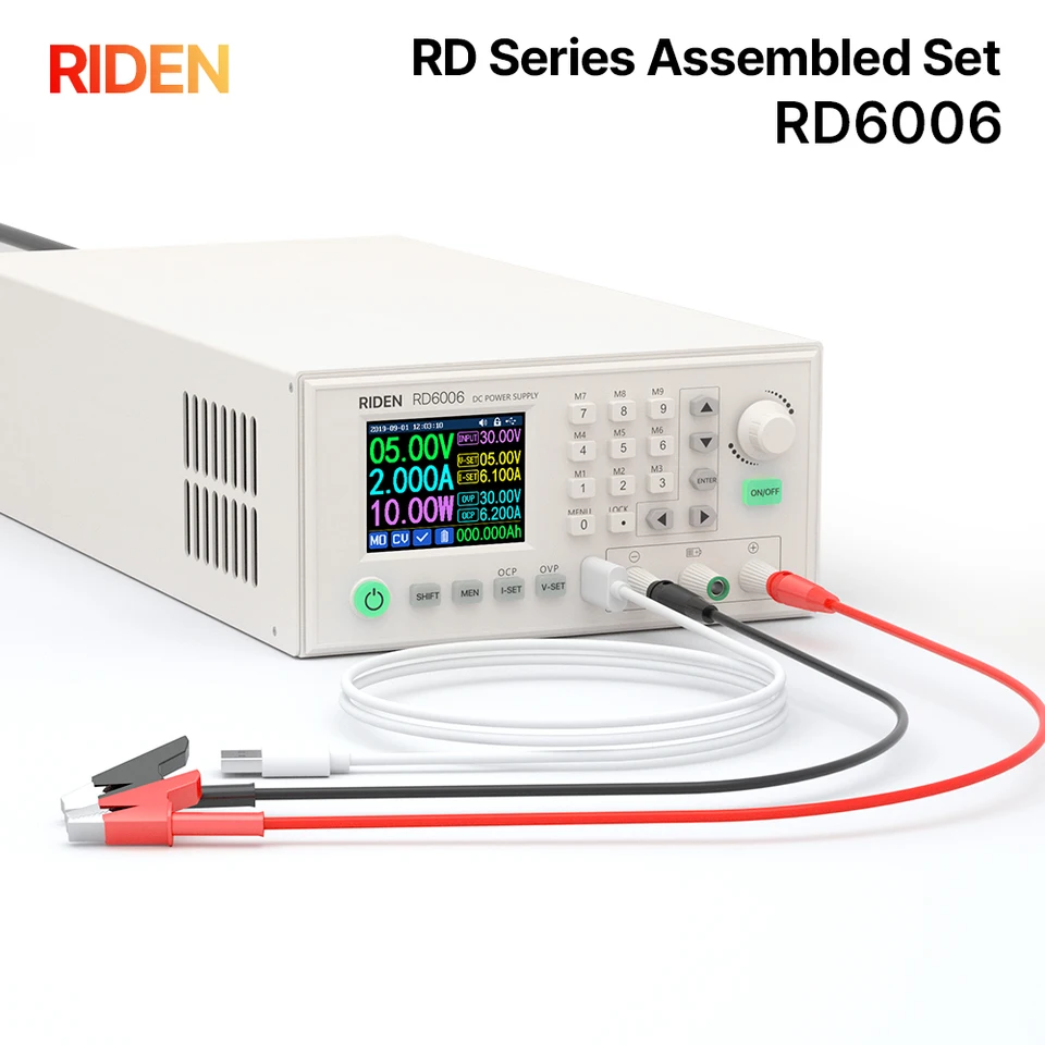 RD6006 DC-DC Step-Down Netzteil 60V 6A – Variabel Mit USB & WiFi (S400 400W 65V)