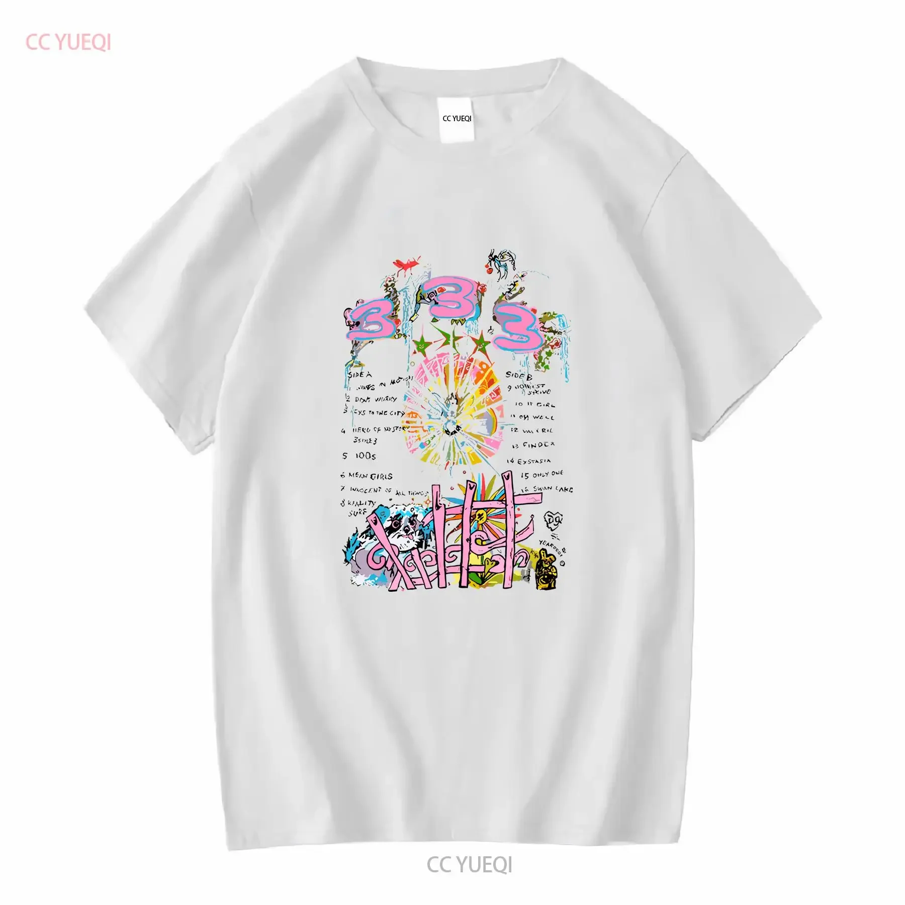 Drain Gang T Shirt Bladee Ecco2k vintage cotton 100 TT5866 vintage Washed designer clothes Breathable Versatile fashion Stylish