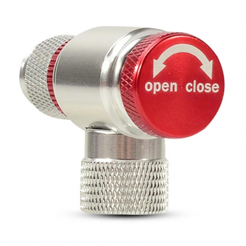 

Riding Emergency Bicycle Accessories Bike Pump Emergency Accessories Head Adapter CO2 Cylinder Pump Gas Nozzle Fast Inflator