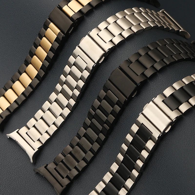 Metal Strap for Samsung Galaxy Watch Ultra LTE 47mm Band Stainless Steel Strap for Samsung Watch 7 44mm 40mm Wristband Correa