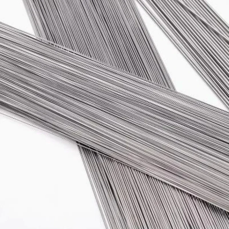 304 Stainless Spring Rod 0.2/0.3-6mm Length 500mm 6-40Pcs Elastic Steel Wire Bar
