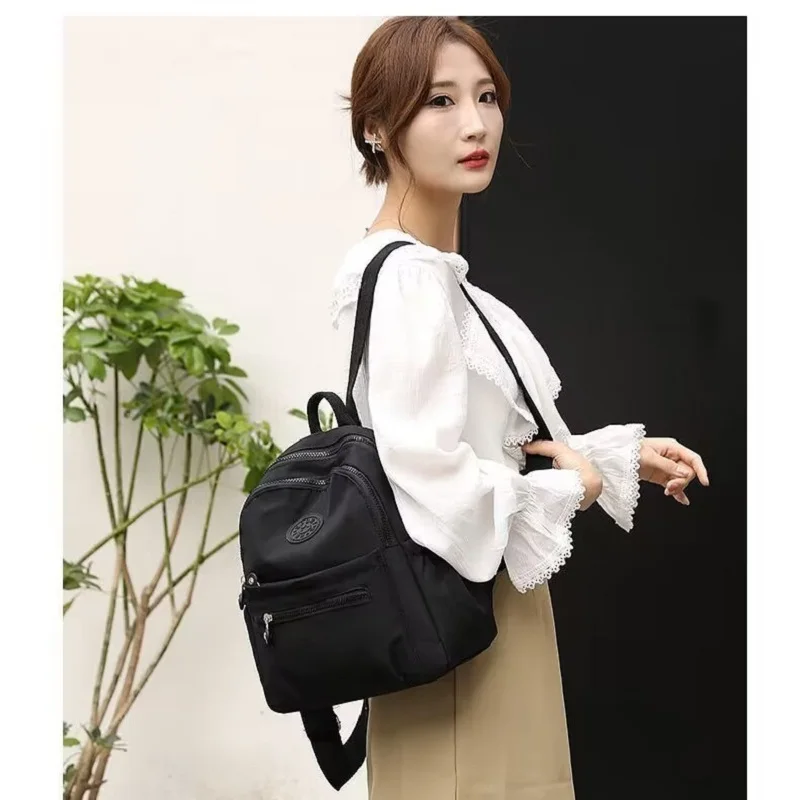 Fashion and Light School Bag for College Student Girls Travel Bags Large Capacity Versatile Backpacks for School