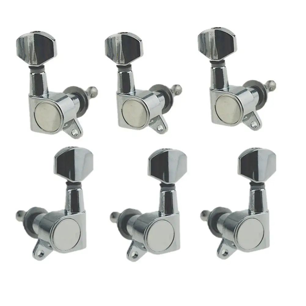 

6 Pcs Guitar String Alignment Tunning Pegs Turner Machines Fully Enclosed Guitars