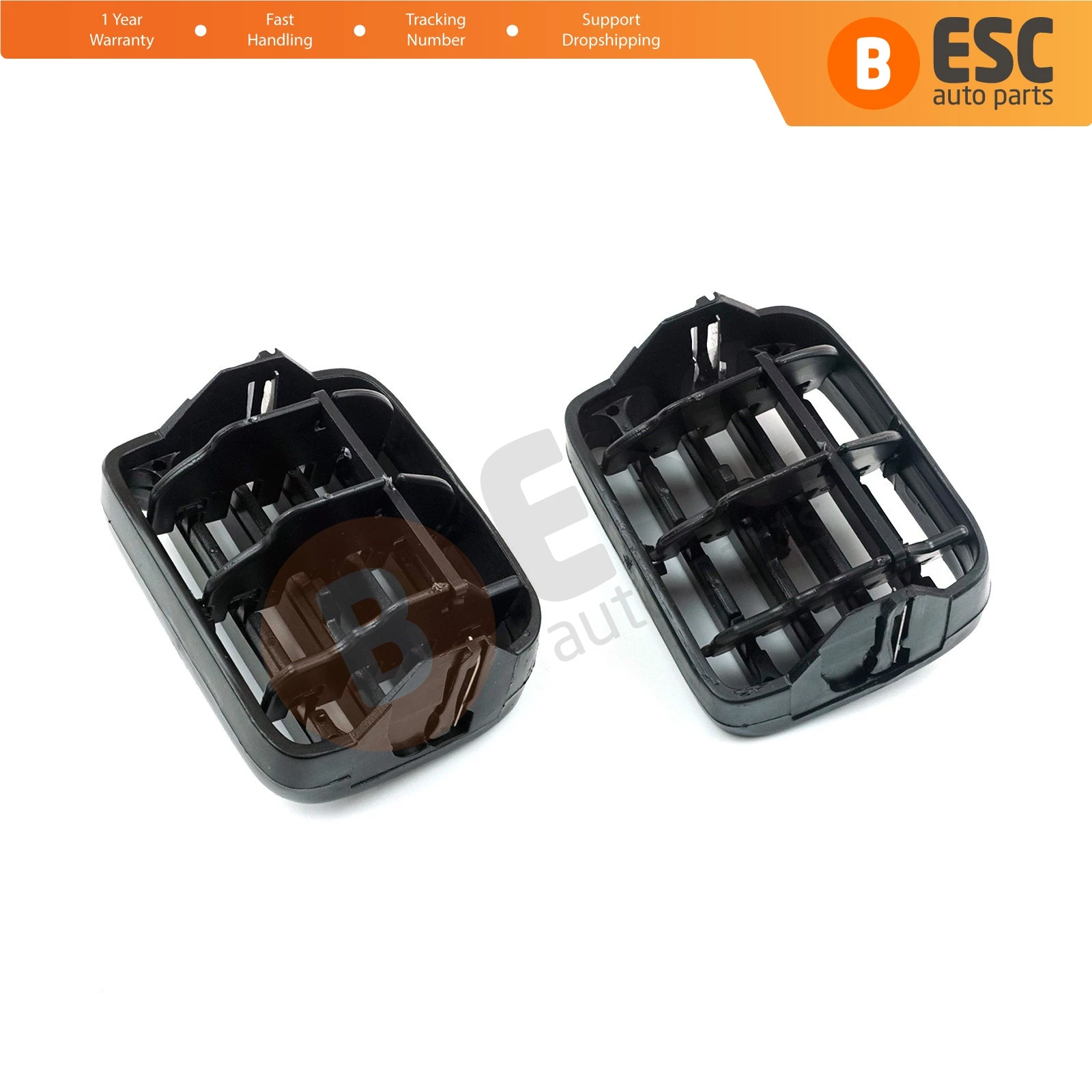 EDP1050 Interior Air Vent Intake Grille Car Dashboard Fan Nozzle Cover Diffuser Right Left Renault Clio MK2 Symbol MK1 2 Thalia