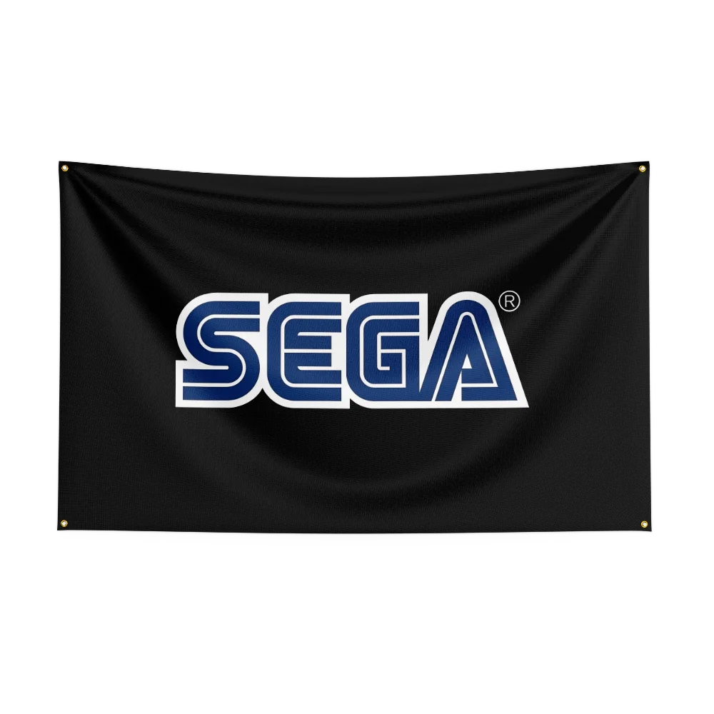 2×3ft 3×5ft s-segas Flag Polyester Digital Printed Game Tapestry Curtain For Decor