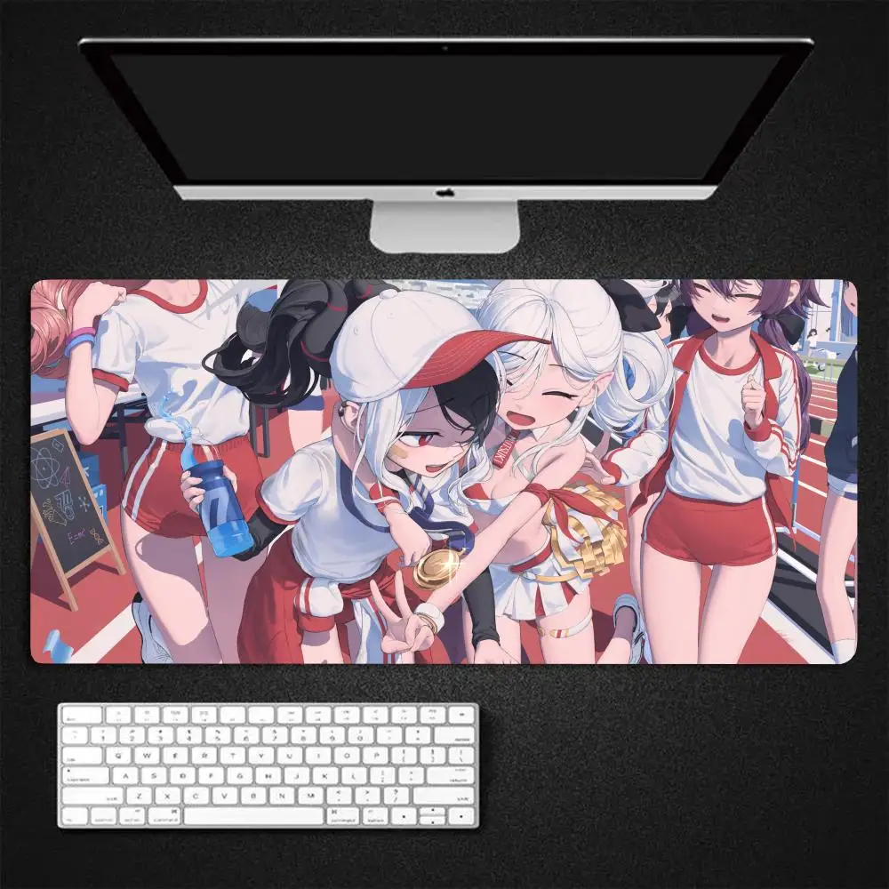 

Anime girl Blue Archive Mouse Pad Gaming Mousepad Large 900x400mm game player MouseMat Gamer XXL Mause Carpet PC Desk