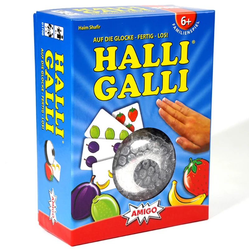 Halli Galli Training Reaction Ability Board Game Card Game Toy English Version