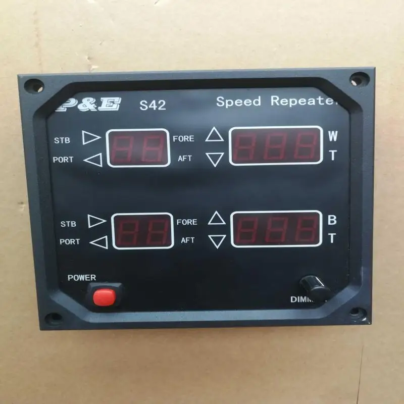 P & E Wind Speed And Direction Display/compactor/indicator S42A