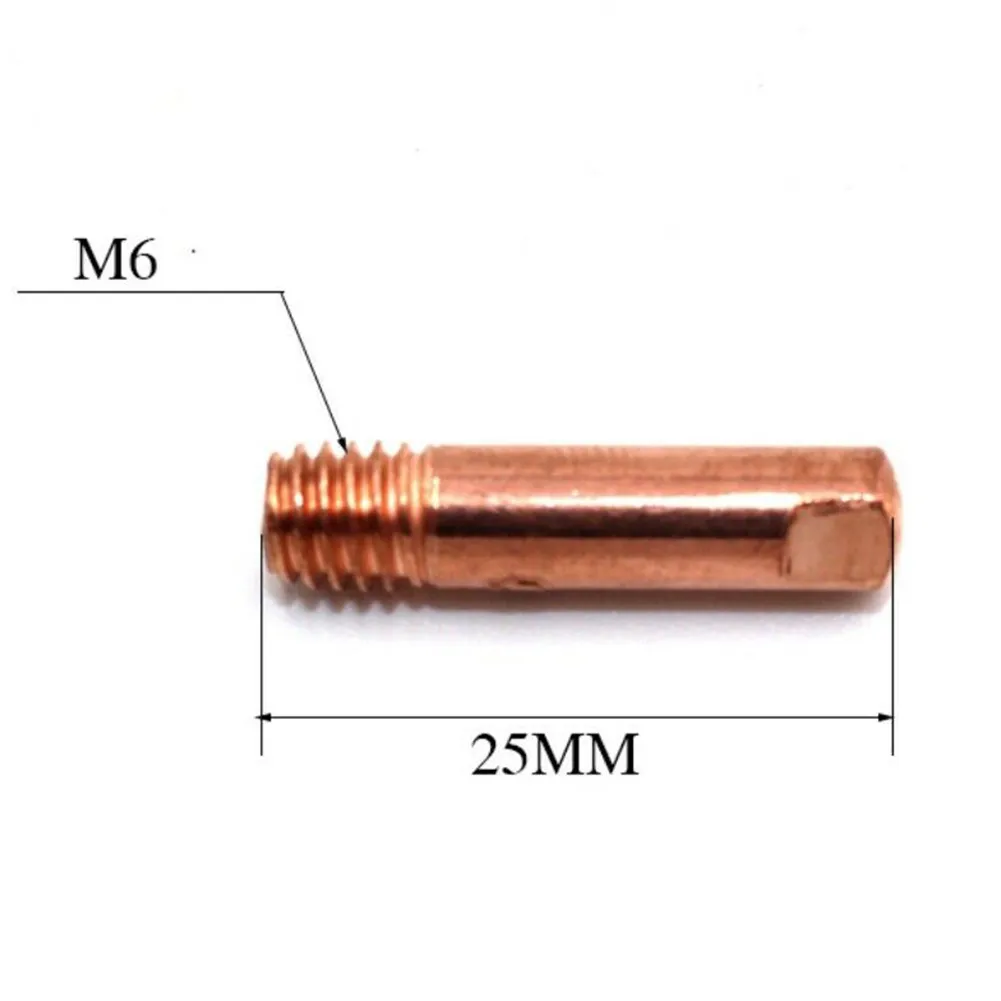 Imagem -03 - Tocha de Soldagem Mig 15ak para Acessórios de Soldagem Bicos Ponta de Contato 0.6 Mm0.8 Mm0.9 Mm1.0 Mm1.2 mm Acessórios de Ferramenta Profissional Peças