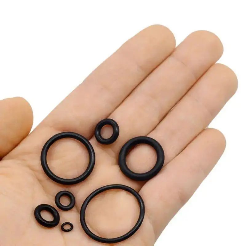 225PCS Nitrile Rubber O-Ring Set Sealing Gaskets Rubber O-Rings Automotive Sealing Waterproof Kit Plastic Case Multiple Sizes