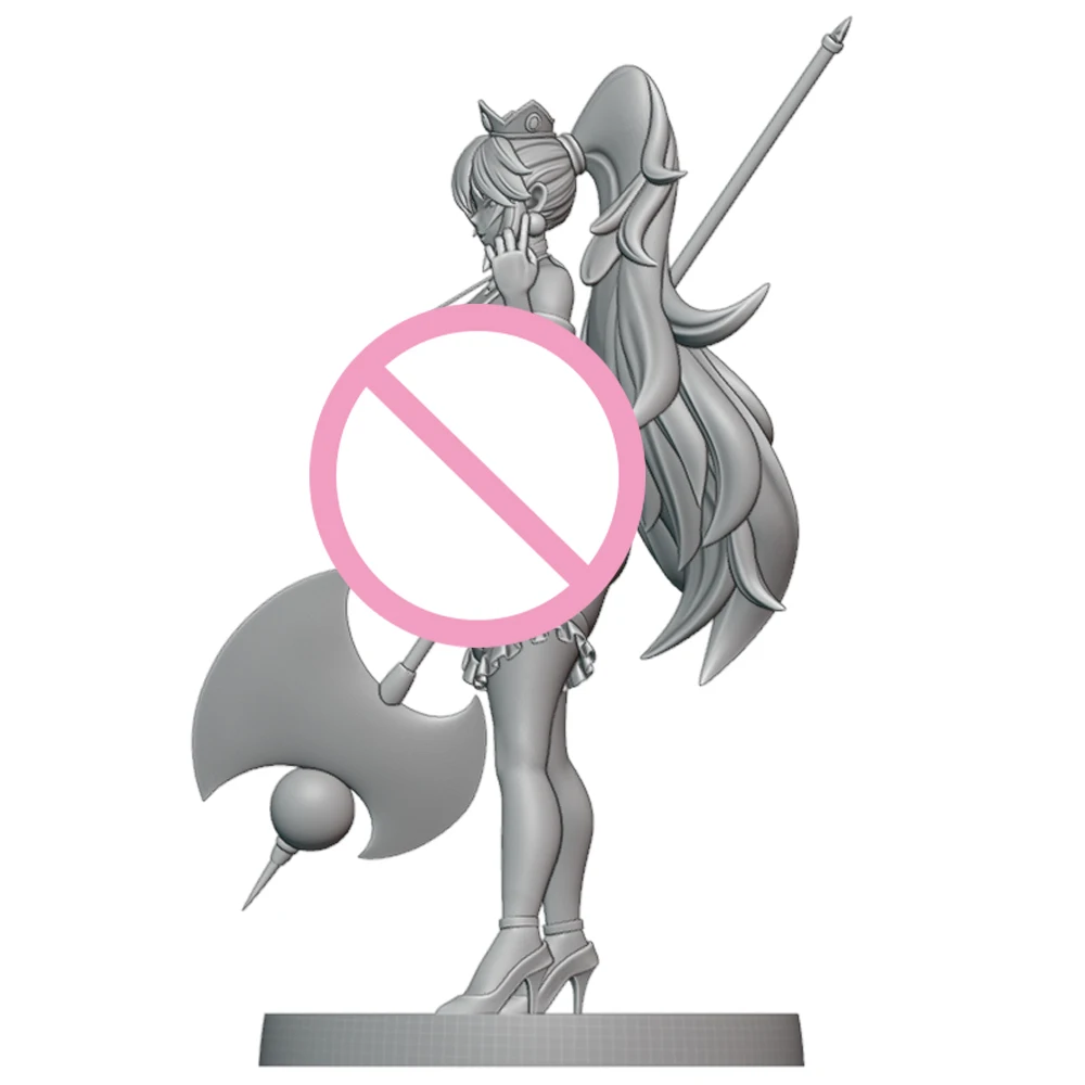 1/24 ثلاثية الأبعاد الطباعة أطقم منمذجة الجمال برينسيسا فتاة NSFW أنيمي نموذج لجسم عدة لتقوم بها بنفسك مصغرة تخفيض تمثال اللعب غير مصبوغ