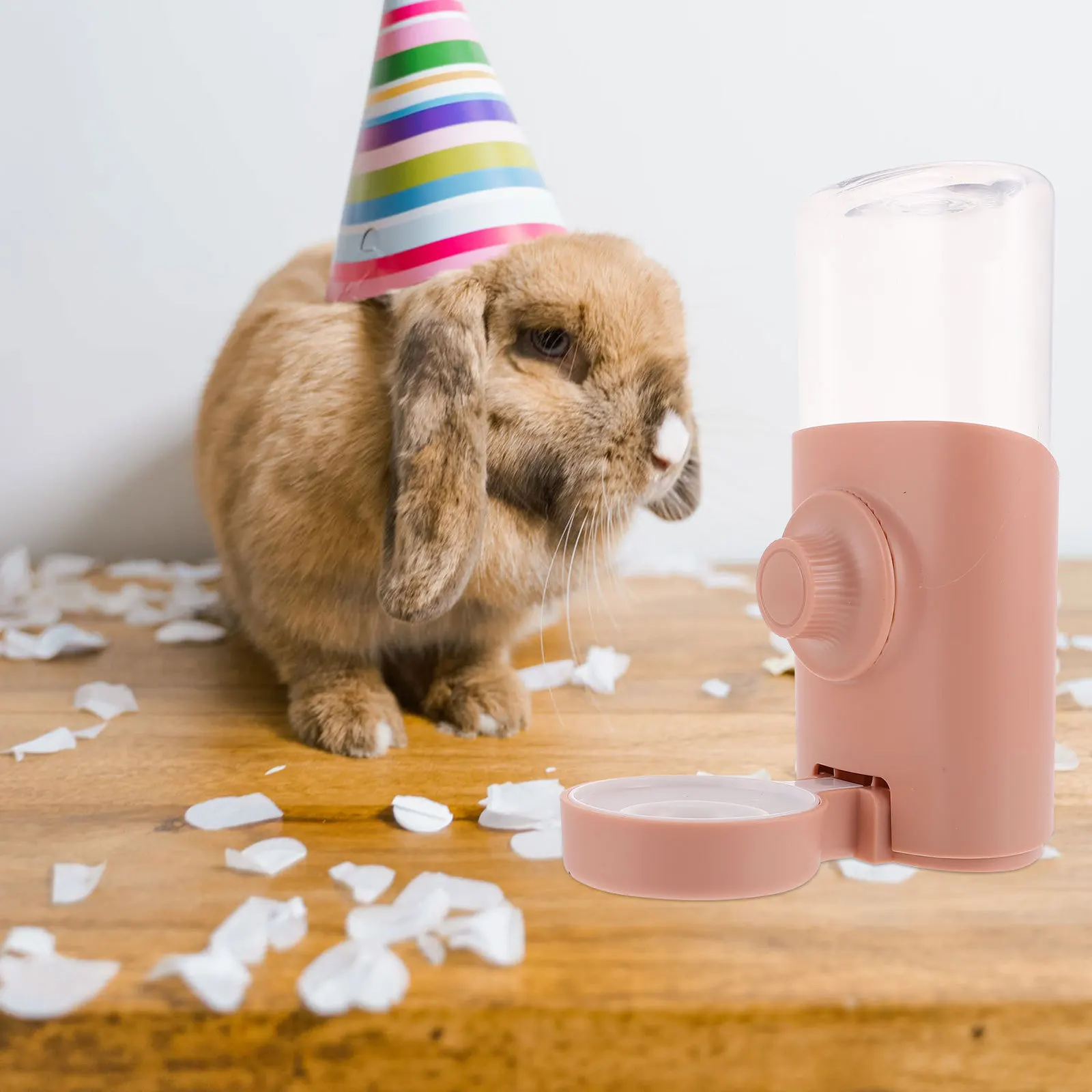 

Rabbit Water Dispenser Large Capacity Automatic Water Feeder For Pet Cage Durable Plastic Bottle For Rabbit Hamster Guinea