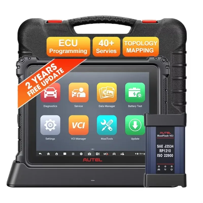 2025/2023 autel maxisys Ultra lite ms909 mk908p mk 908 2 مع تحديث مجاني ecu برمجة مبرمج أداة تشخيص السيارة المسح الضوئي