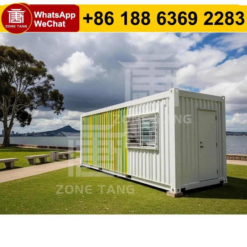 

Bungalow Home Rapid Assembly Durability Earthquake Resistant Flat Pack Home Manufactured Homes Library Wind Resistance Compact