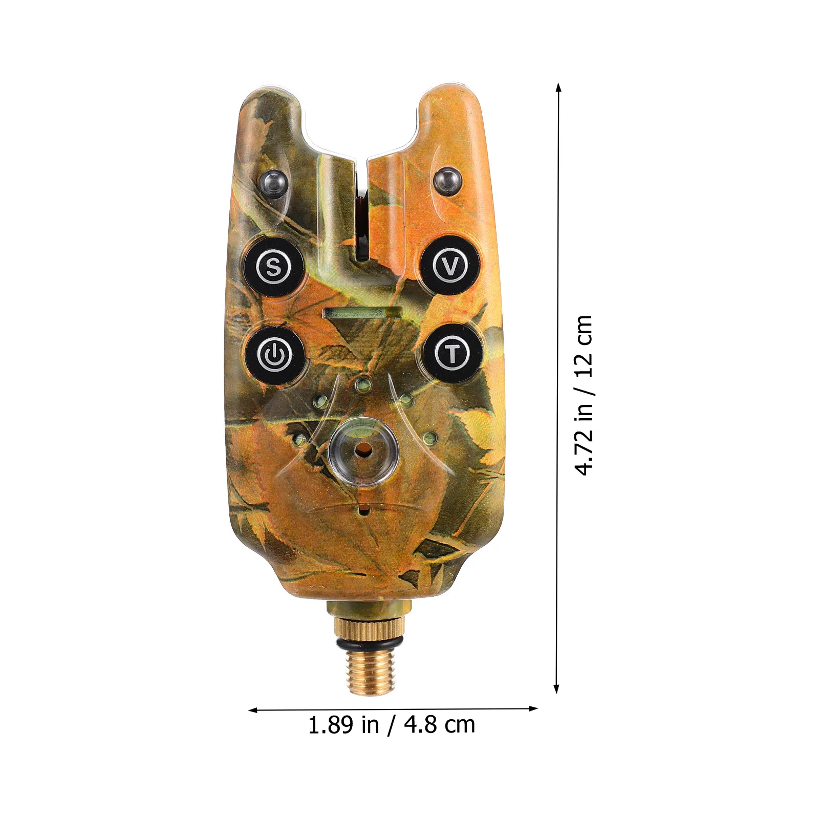 

Electronic Fishing Bite Alarm Light Sound Alert Bell Durable Fishing Accessories Water Resistant Fish Rod Alert Night LED