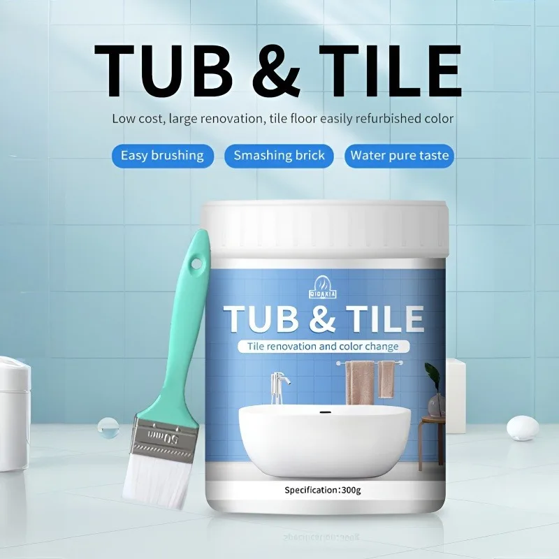 워터본 타일 페인트 코팅 리모델링 방수/색상 변경 타일 페인트 코팅 방수 얼룩 홈