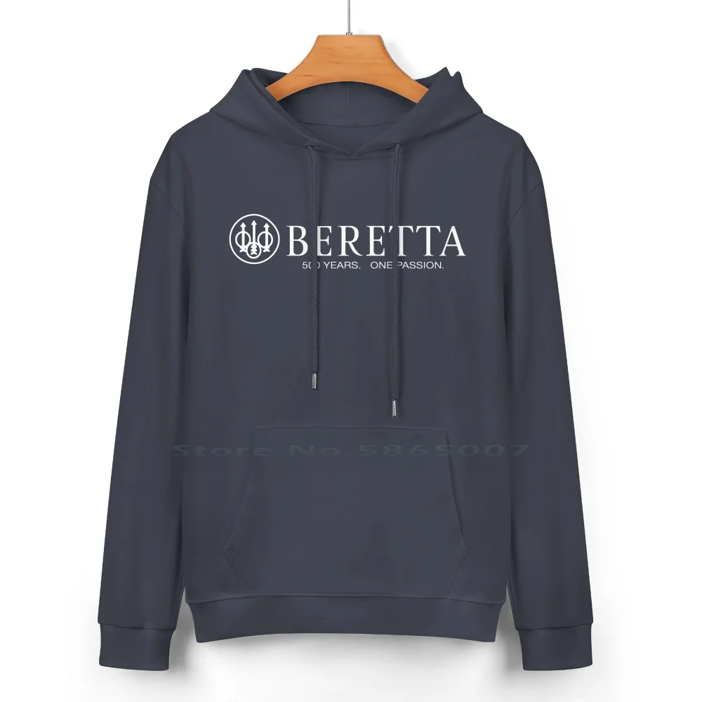 Berreta Horizontal Words Cotton Hoodie Sweater 24 Colors Winchester Us Lock Perfection Simth Savage Arms Benelli Horizontal