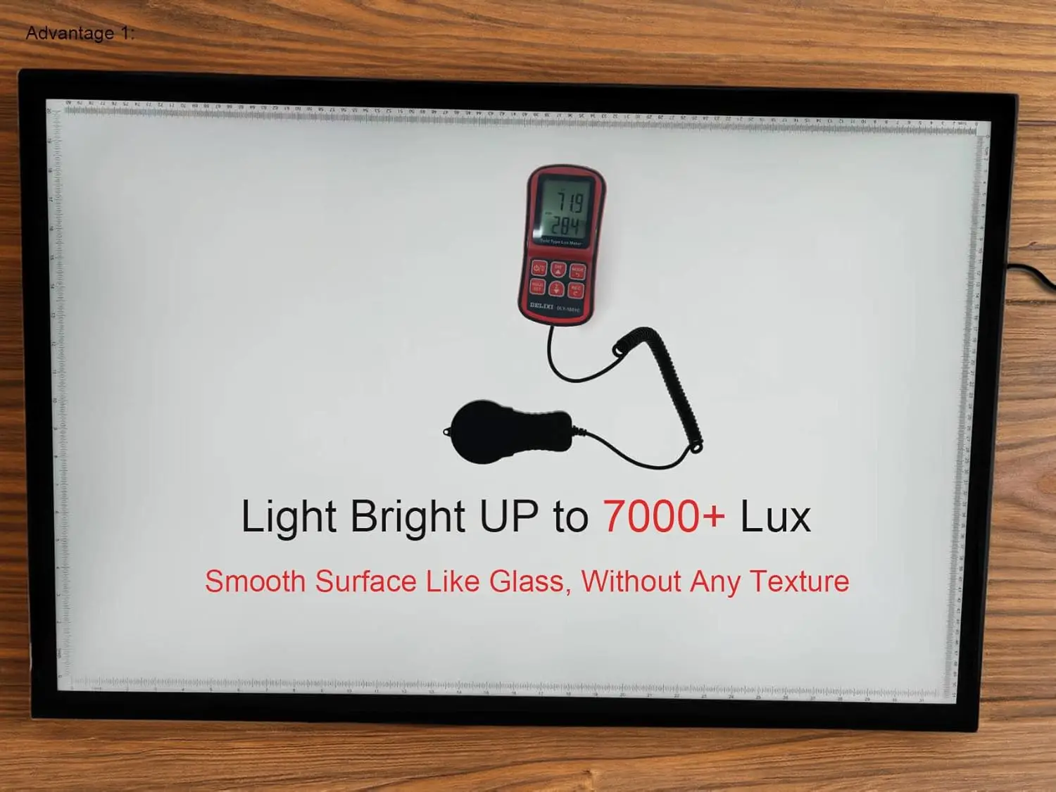 7000+ Lux A1 Light Pad for Diamond Painting, 34.5x22.8inchs Extra Large 3-Colors Lightbox with UL Adapter
