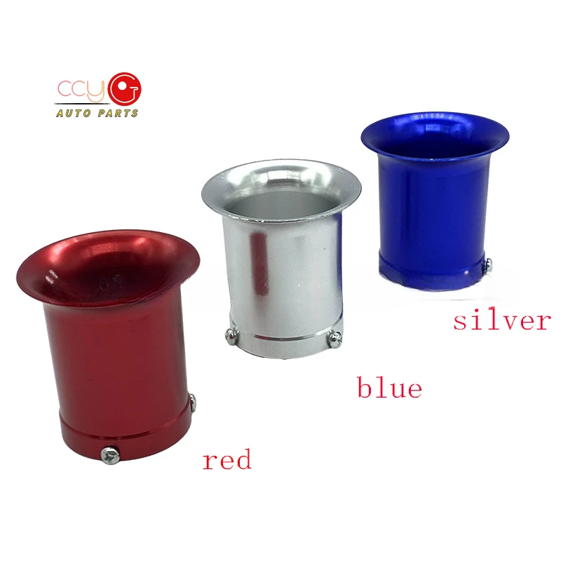 1Pcs Brand New Red/Blue/Silver PE30 Carburetor Modified Flaring CNC Empty Filter Cup 50mm For ATV Motocross PWK 28 34mm