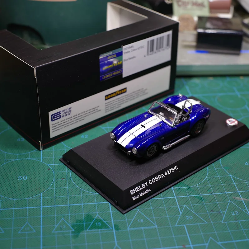 1/43 Scale SHELBY COBRA 427S/C Alloy Car Model