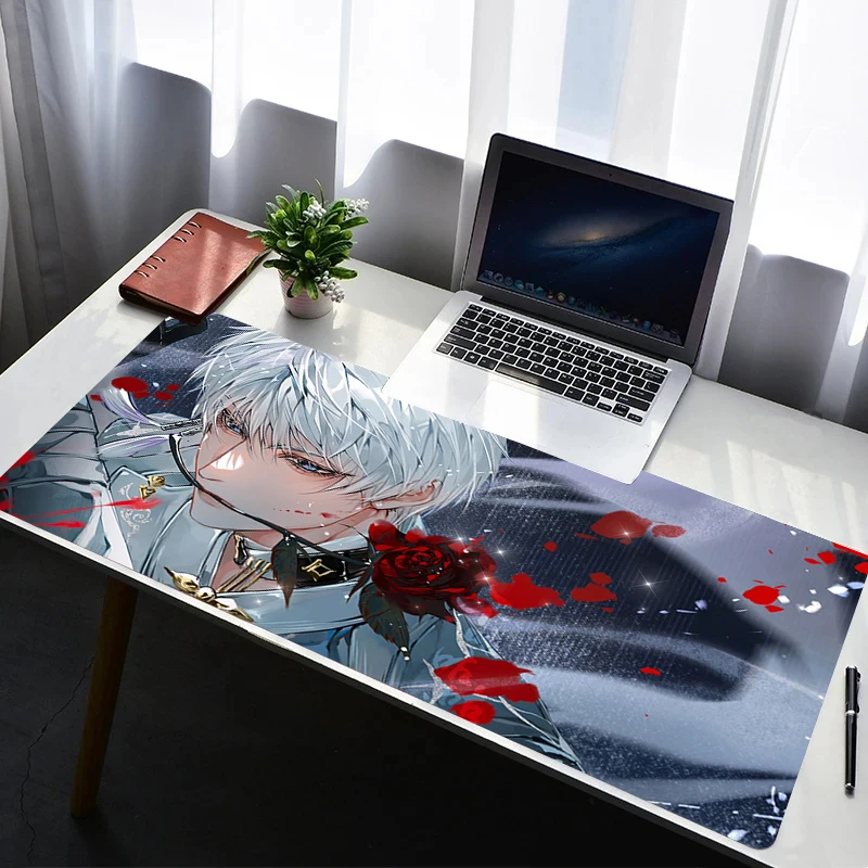 Mauspad Laptop Erweiterte Desktop-Matte Gummi Love And Deepspace Xavier Computer Gamer Mousepad Gaming Zubehör Tastatur Pad