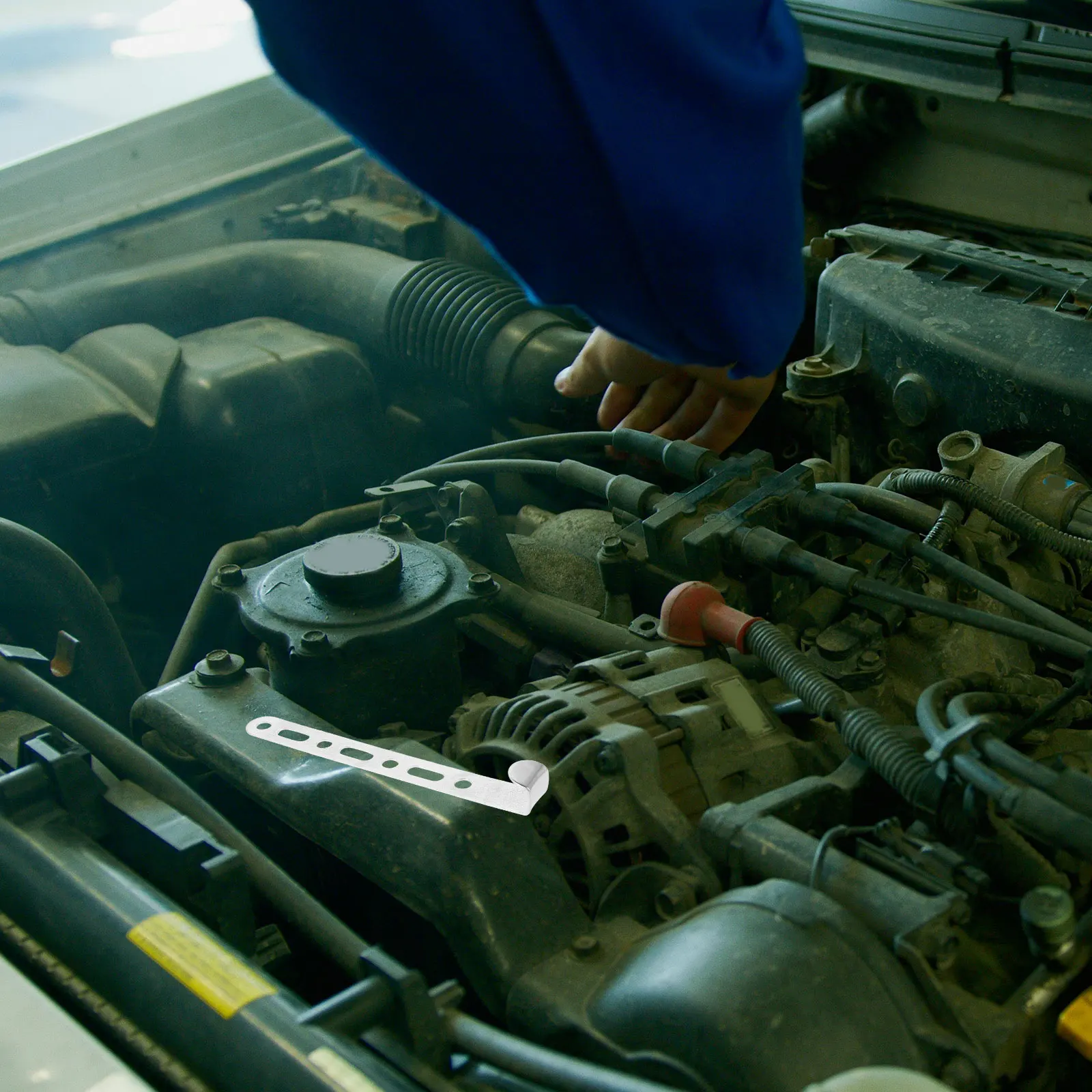 

Aluminum Alloy Car Air Intake Support Bracket Cold Induction Holder Universal Adjustable Mounting Fixing Bracket For