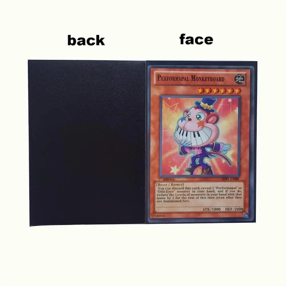 60PCS Yugioh YGO Colorful Card Sleeves Top Holder for Trading Card Matte Card  Sleeves Deck Card Protector Japanese Size 62x89mm - AliExpress 18