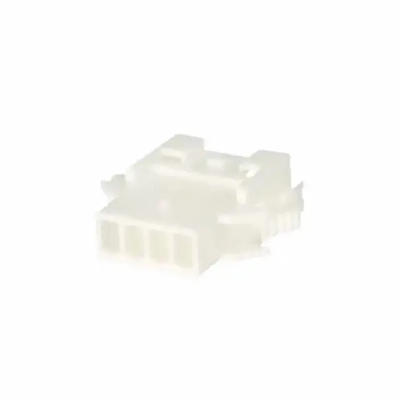 200PCS 1969590-4 Original connector TE Latch Lock, Plug 1 4pin Male Pin crimping white snap in installation