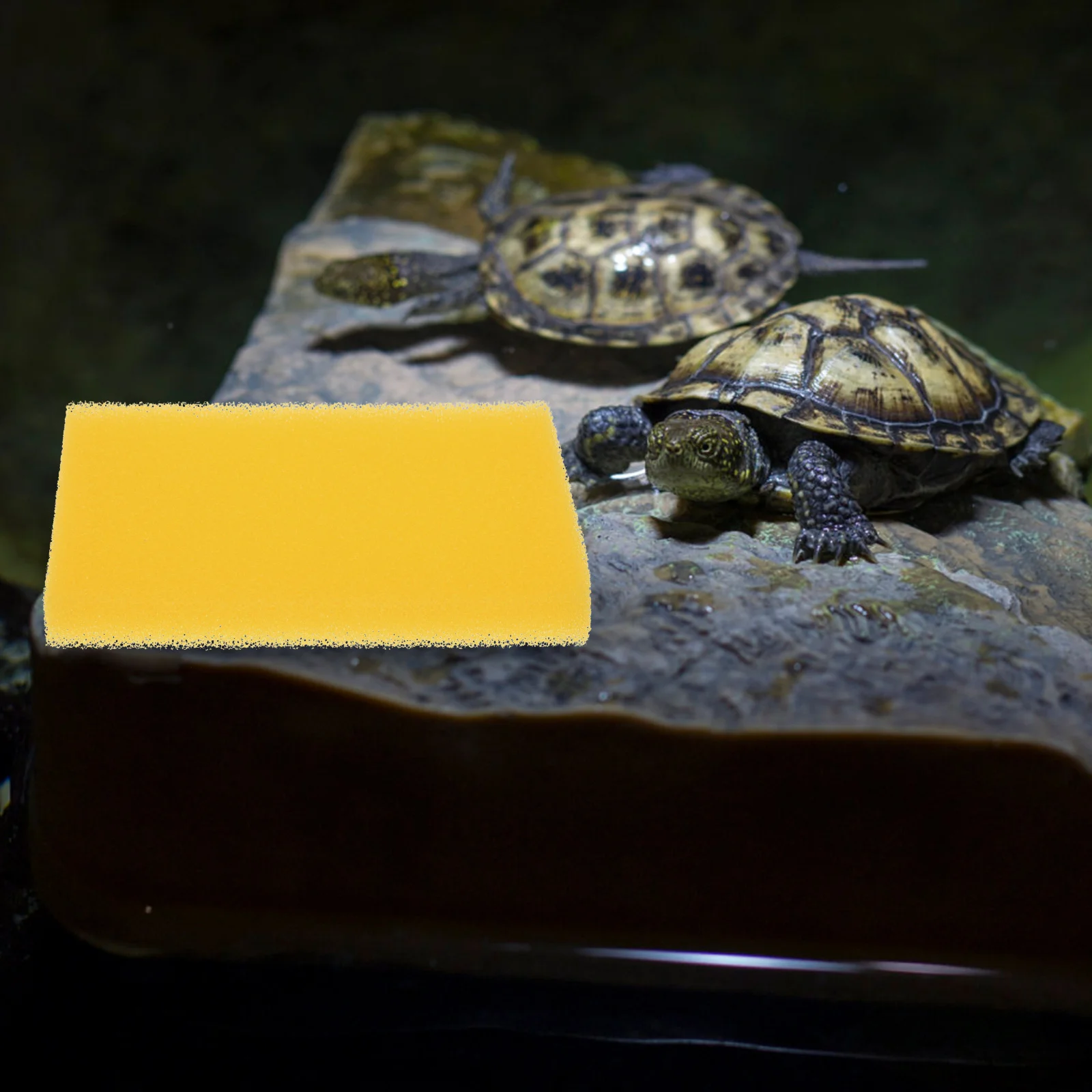 

10pcs Fine Hole Sponge High Water Permeable Aquarium Filter Sponge Fish Tank Accessories Adsorbent Machine Washable