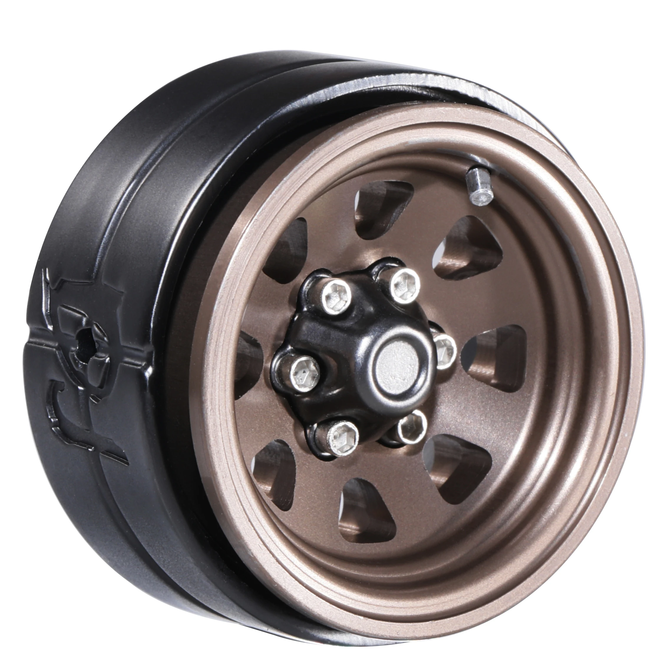 DJ 1.3 Beadlock Wheel 8-Spoke Retro Wheels Beadlock Deep Dish 1.3\