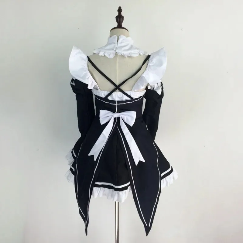 ❤ ❤ 2025 Anime Re:Zero kara Hajimeru Isekai Seikatsu Ram Rem Cosplay vestido Re Life en un mundo diferente Sexy sirvienta francesa Se nuevo ★ ☆
