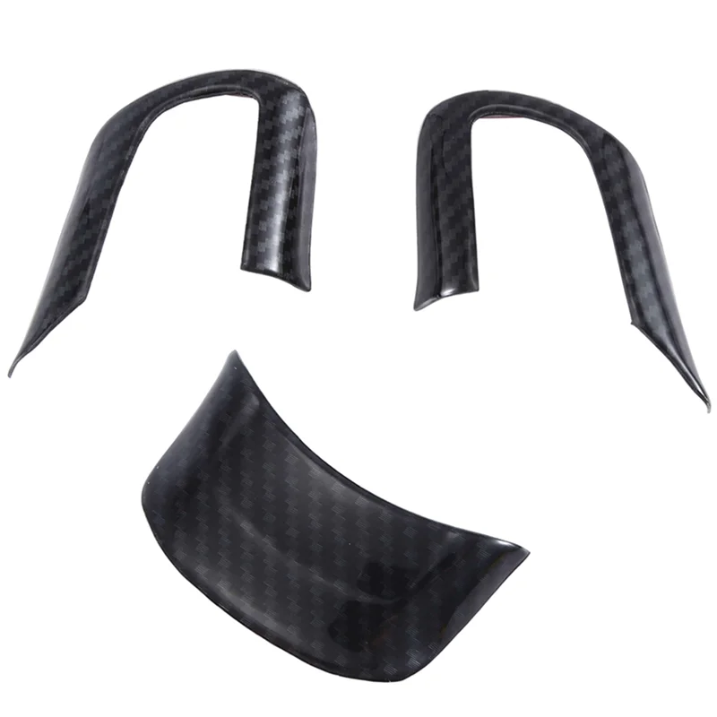 

A82M-For TT 2008-2014 Car Steering Wheel Cover Trim Carbon Fiber ABS Car Styling Spare Parts