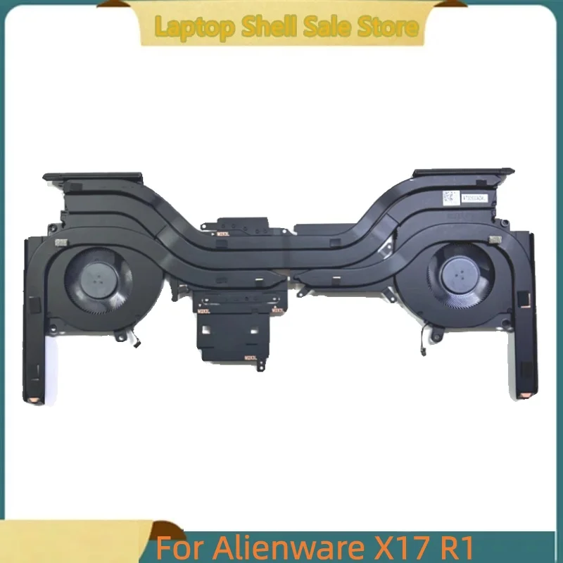 

Новый ноутбук для Alienware X17 R1, охлаждающий модуль радиатора, охлаждающий вентилятор для процессора и графического процессора