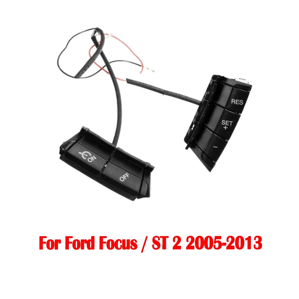 

For Ford Focus / ST 2 2005 2006 2007 2008 2009-2013 Auto Steering Wheel Cruise Speed Switch Car Switch Control System Kit