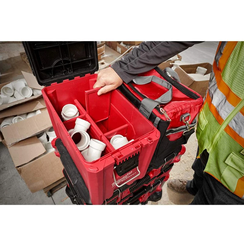 Milwaukee 48-22-8422 PACKOUT Compact Type Durable Small-Scale Hold-All Stacked Work Portable Tool Box