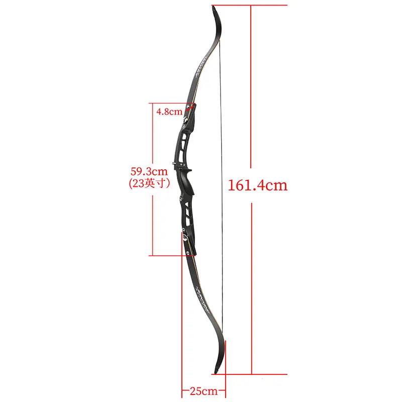 66inch Recurve Bow ILF 20-40Lbs Archery Bow 23