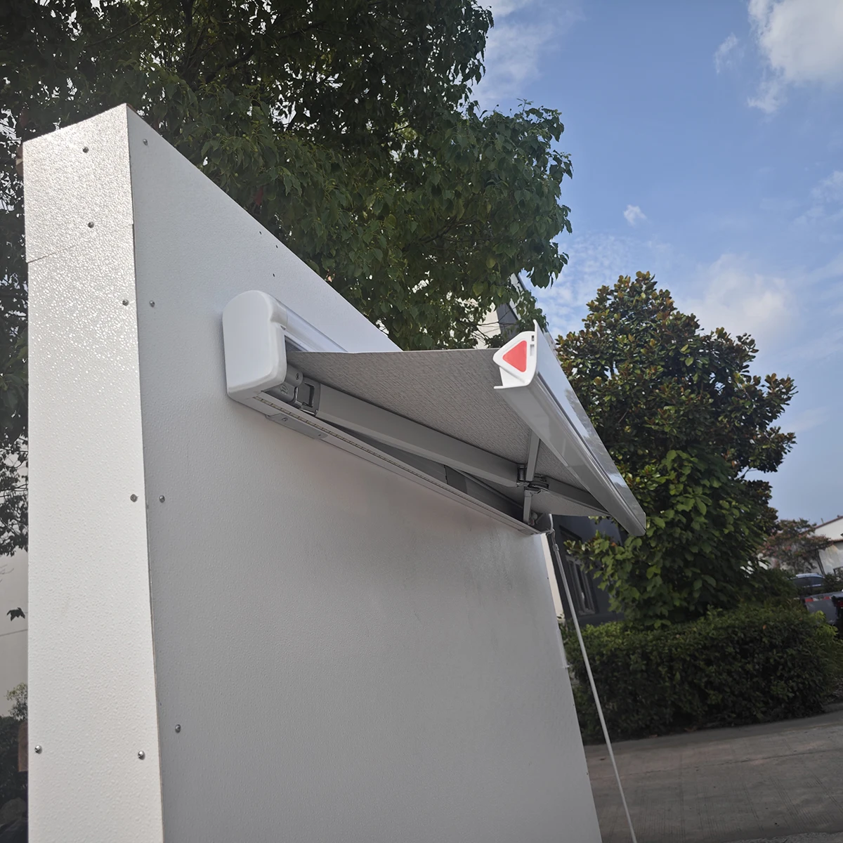 4.5x2.5 متر العربة Rv أجزاء الجسم مقطورة التخييم الملحقات Rv المظلة الجانبية لمركبة ترفيهية بجولة قافلة