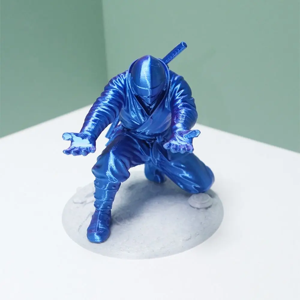 Fashion Funny Ninja Ornaments Decorations Creative Pen Holder Multi-functional 3D Printing Warrior Ornaments Desk Decoration